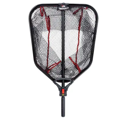 Abu Garcia Beast fällbar håv med gumminät 70 x 60 cm