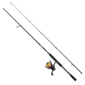 Abu Garcia Black Max haspelset med flätlina 213 cm 10-30 g