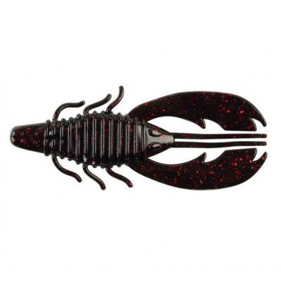 Craw Fatty 8.2cm Black Red Fle, No Color, No Size,  Jiggar