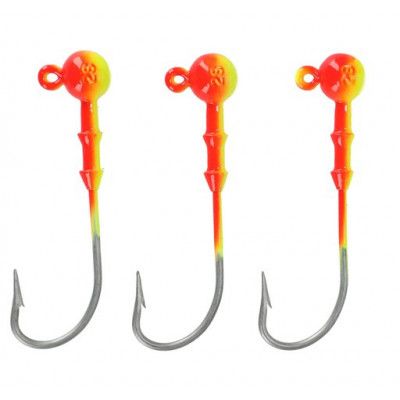 Long Shank Jig Head 7g 5/0 3-P, No Color, No Size,  Jiggar