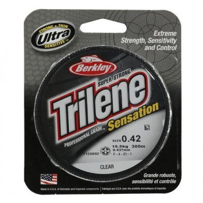 Tr. Sensation 0,42mm 300m Clea, No Color, No Size,  Fiskelinor Och Tafs