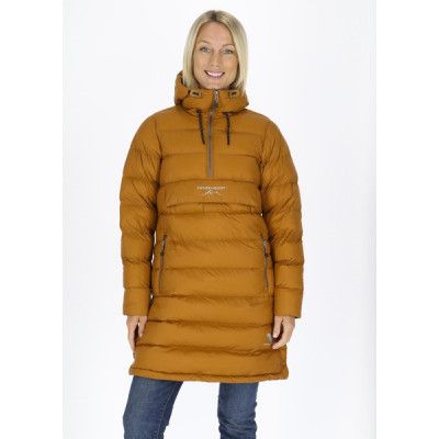 Östersund Down Anorak Long W, Almond/Almond, 42,  Anorak