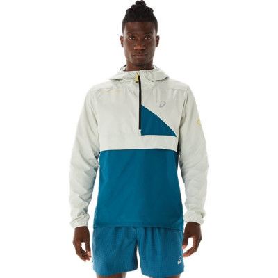 Asics Fujitrail Anorak Ink Teal/Light Sage