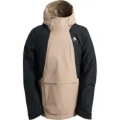 Burton Men's Reserve Relaxed Anorak Summit Taupe/true Black