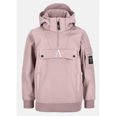 Colorado Softshell Anorak Jr, Pale Mauve, 160,  Jackor