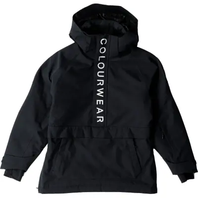 ColourWear Juniors' Signature Anorak Black