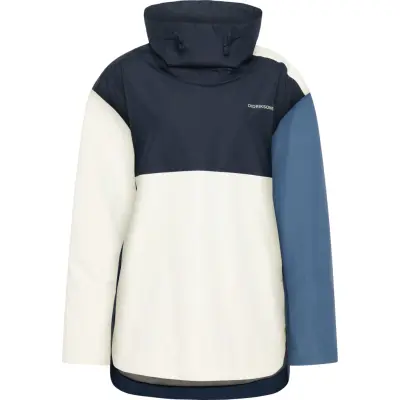 Didriksons Women's Thyra Jacket True Blue/Dark Blue/White