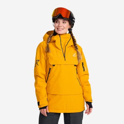 AccXel Insulated 2L Ski Anorak Dam Golden Yellow, Storlek:L