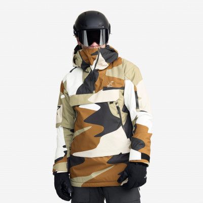 Halo 2L Insulated Ski Anorak - Herr - Anthracite/Rubber, Storlek:XS - Skaljacka&Vindjacka