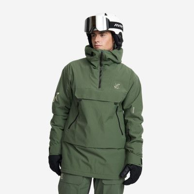 AccXel Insulated 2L Ski Anorak Herr Garden Topiary, Storlek:L