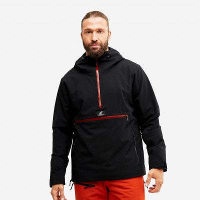 Helix Anorak - Herr - Black, Storlek:S - Vinterjackor