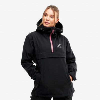 Hiball Anorak - Dam - Black/Pink, Storlek:XL - Vinterjackor