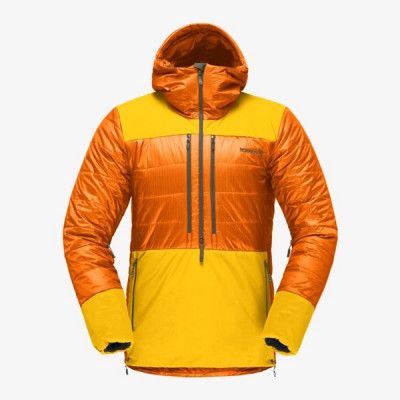Norröna Lofoten Primaloft80 Anorak M's Orange Popsicle/Lemon Chrome