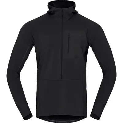 Norrøna Senja Warm1 Hood M's Caviar Black - XL