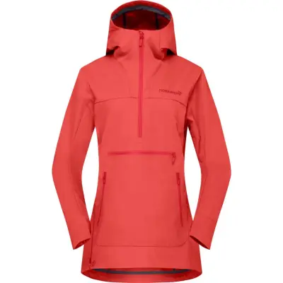 Norrøna Women's Femund Cotton Anorak Paprika