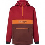 Oakley Men's Tnp Nose Grab Softshell Hoodie Grenache/iron Red