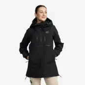 Outdoor Anorak Dam Black, Storlek:M