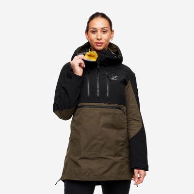 Outdoor Anorak Dam Mud, Storlek:L