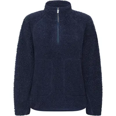 Röhnisch Women's Cloud Pile Anorak Indigo