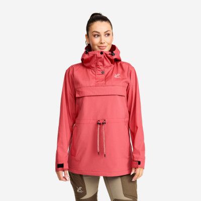 Rambler Lightweight Anorak - Dam - Holly Berry, Storlek:L - Skaljacka&Vindjacka