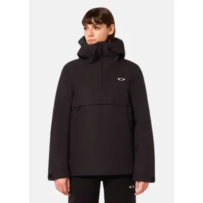 SNOW WMN INSULATED ANORAK, BLACKOUT, M,  Skidjackor