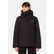 SNOW WMN INSULATED ANORAK, BLACKOUT, XS, Skidjackor