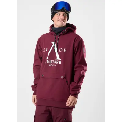 Colorado Softshell Snow Hood, Burgundy/White, 3xl,  Skidjackor