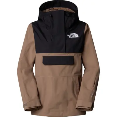 The North Face Women's Driftview Anorak Mocha Brown/TNF Black