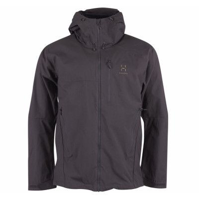 trail jacket men, beluga, s,  haglöfs