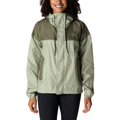 Columbia Women's Challenger Windbreaker Stone Green/Safari