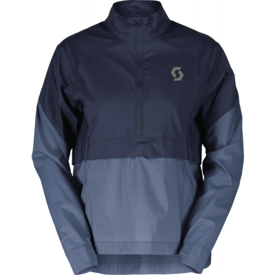 Scott Women's Endurance Anorak Wind Breaker Dark Blue/Metal Blue