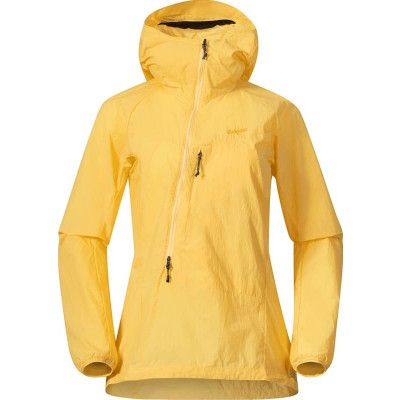 Bergans Women's Tind Windbreaker Anorak Buttercup Yellow