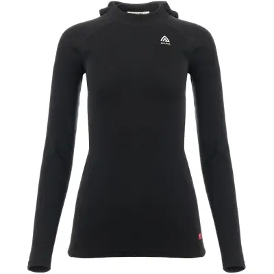 Aclima WarmWool Hoodsweater V2 Woman Jet Black