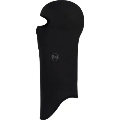 Buff Microfiber Balaclava Solid Black