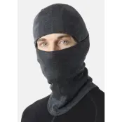 Himalaya Merino Wool Balaclava, Charcoal Melange, Onesize,  Mössor