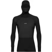 Icebreaker M's ZoneKnit Insulated LS Hoodie Black