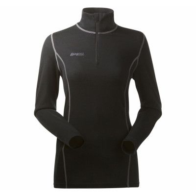 Akeleie Lady Half Zip, Black, Xl,  Bergans