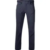 Bergans Convertible Zip-Off Softshell Pants Men Navy Blue - 56