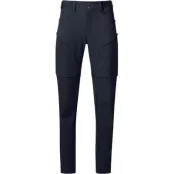 Bergans Convertible Zip-Off Softshell Pants Women Navy Blue - 40
