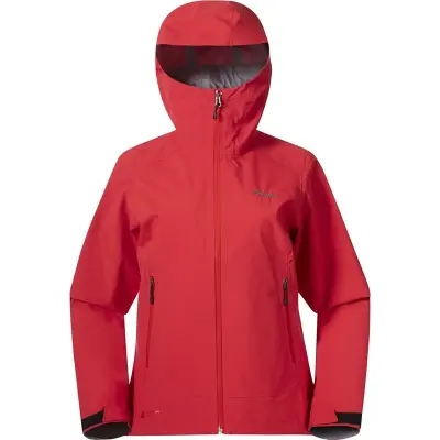 Bergans Essentials 3L Shell Jacket Women Fire Red Fire Red S