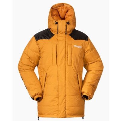 Bergans Expedition Down Unisex Parka Arctic Ocean Black/Yellow