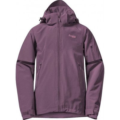 Bergans Girls' Oppdal Insulated Youth Jacket Dark Ruby Purple