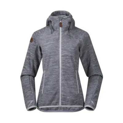Bergans Hareid Fleece Jacket Women Aluminium Aluminium M