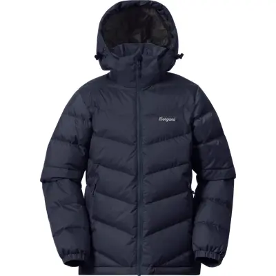 Bergans Juniors' Warm Down Jacket Unisex Navy Blue