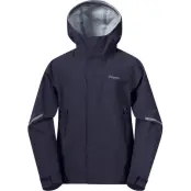 Bergans Juniors' 3L Shell Jacket Navy Blue