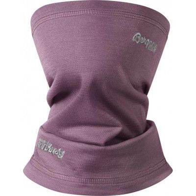 Bergans Juniors' Bergans Wool Neck Warmer Dark Ruby Purple