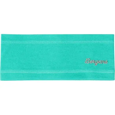 Bergans Juniors' Wool Headband Light Malachite Green