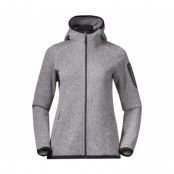 Bergans Kamphaug Knitted Hoodie Women Chalk Sand