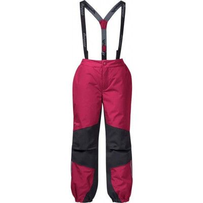 Bergans Kids' Lilletind Insulated Pant Raspberry Red/Dark Shadow Grey