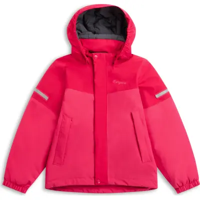 Bergans Kids' Lilletind Insulated Shell Jacket Light Alpine Rose/alpine Rose